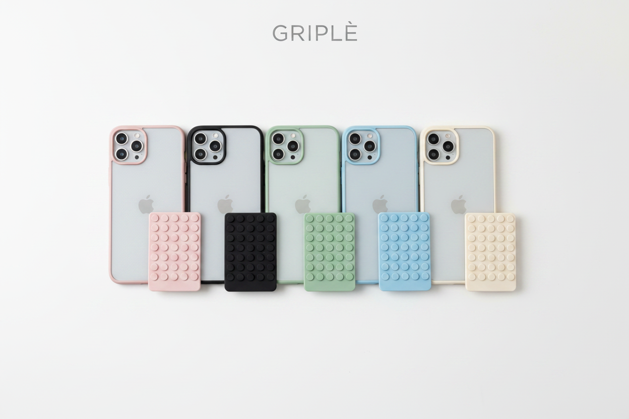 GRIPLÈ shock proof pastel case